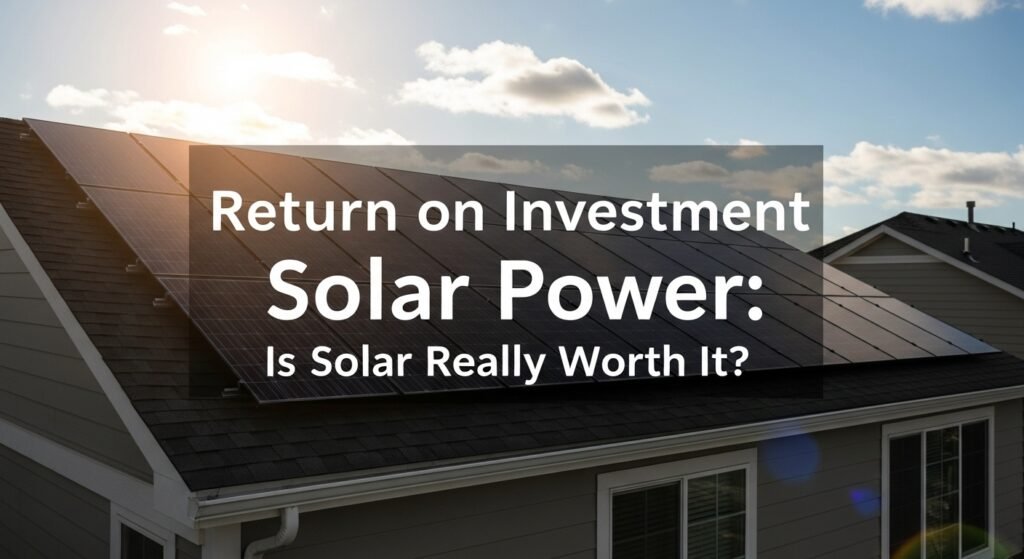 Return on Investment Solar Power: Is Solar Really Worth It?