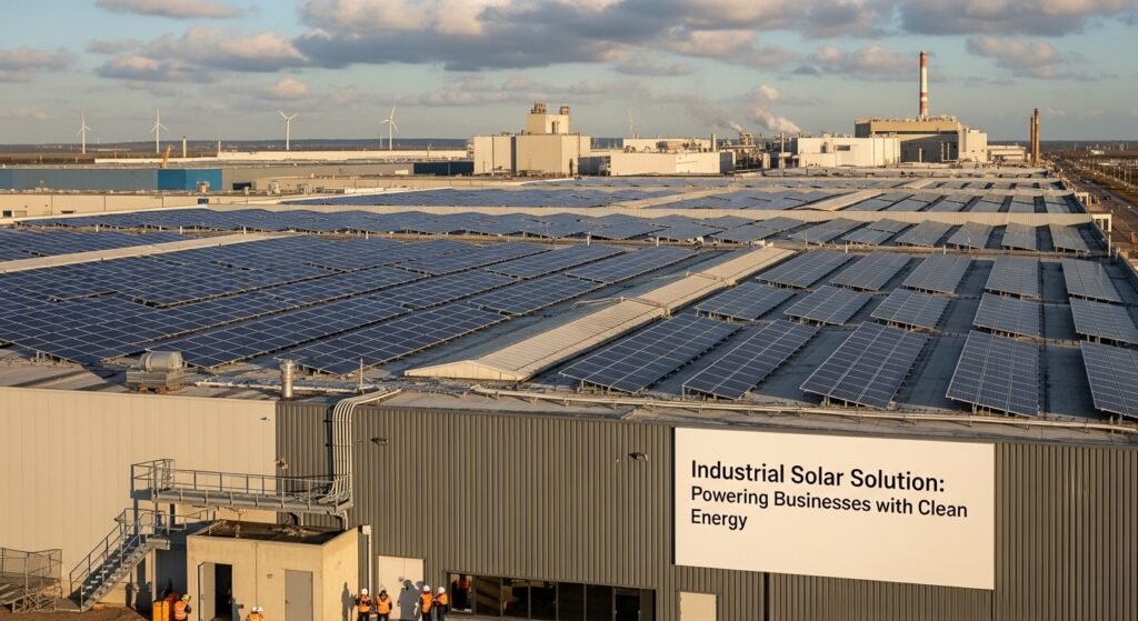 Industrial Solar Solution: Powering Businesses with Clean Energy