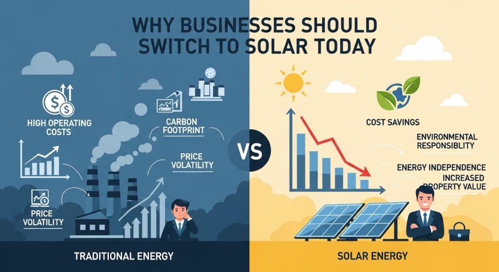 Why Businesses Should Switch to Solar Today