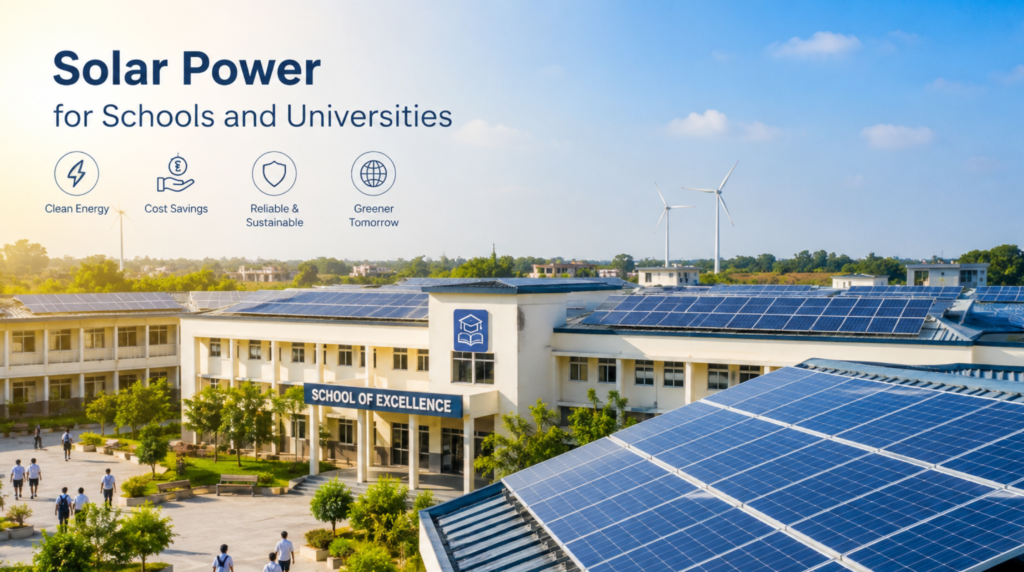 Solar Power for Schools and Universities